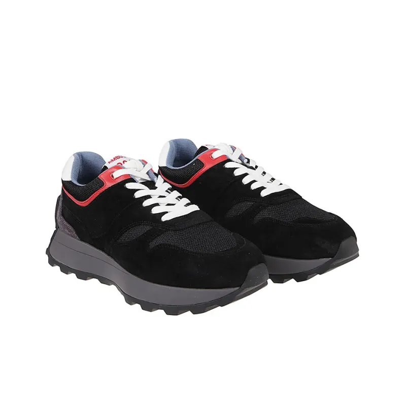 AMBUSH Panelled Lace Up Sneakers-3