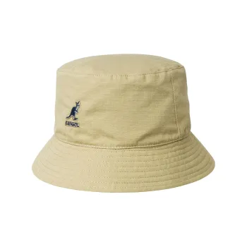KANGOL Bucket Hats Unisex Khaki