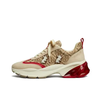 TORY BURCH Low-Top Sports Casual Shoes Women's Beige Year Of The Rabbit Limited