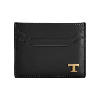 TOD'S Calf Leather Card Holder