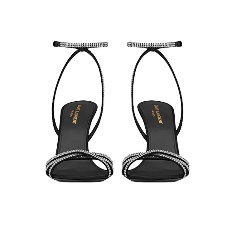 SAINT LAURENT Ava Open Toe Sandals Women's-3