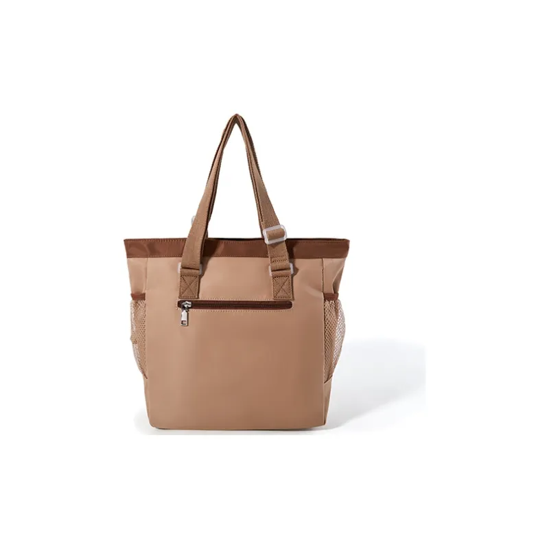 Sound For Life Fabric Tote Bag Shopping Bag Handbag Shoulder Bag Women's Ecru-2