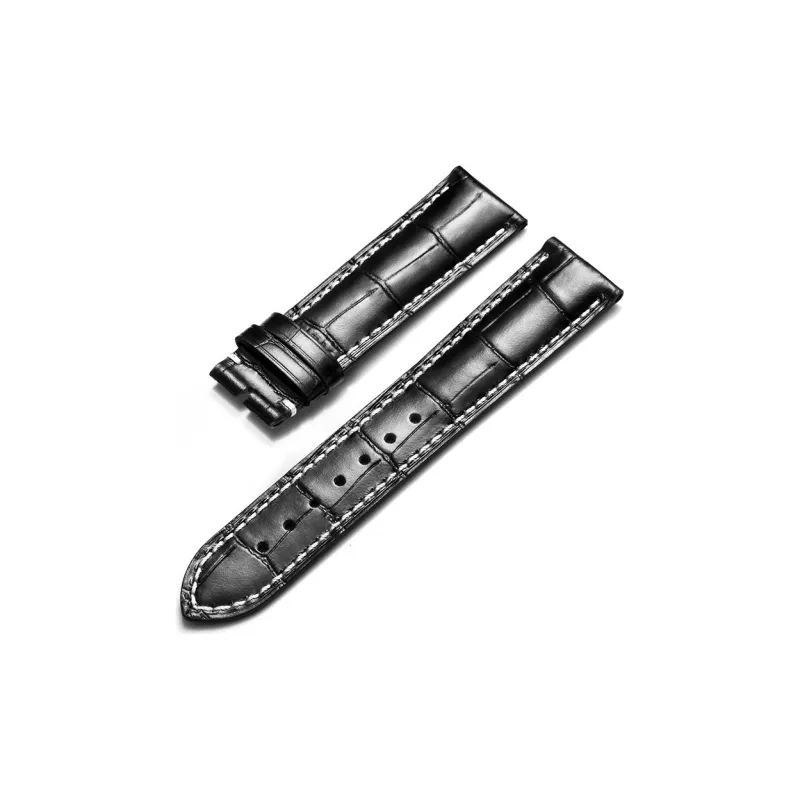 ZHISHENG Longines Compatibility Watch Band 14 21mm Genuine Leather Material-0