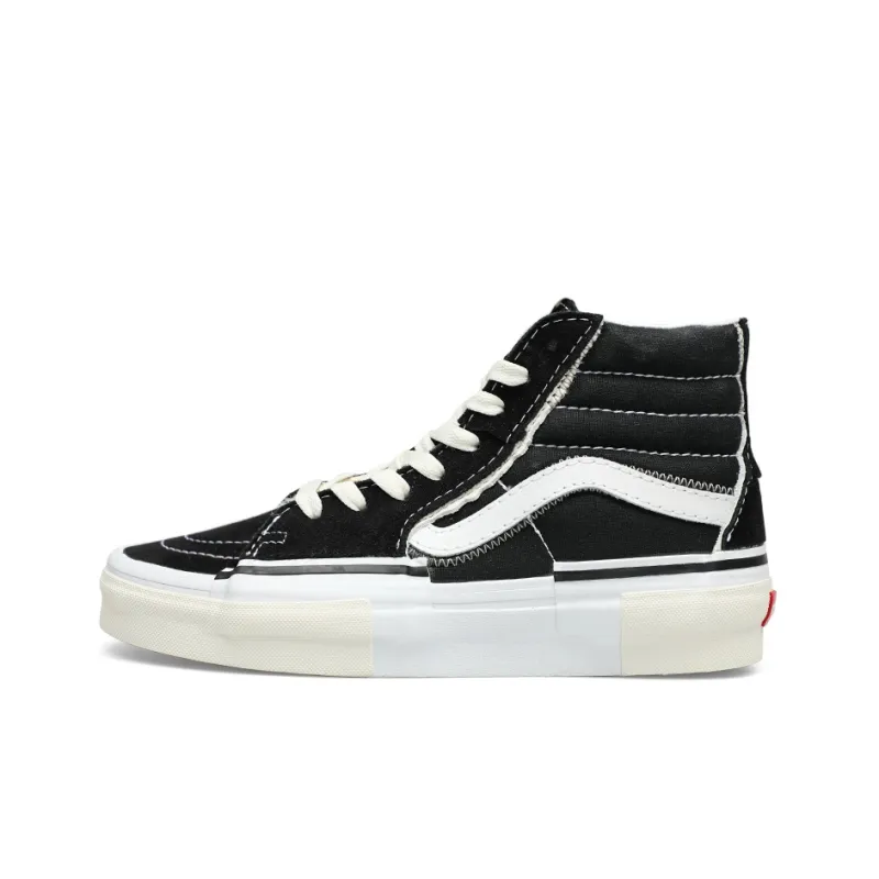 Sk8 Vans Hi 'Reconstruct Black White'-0