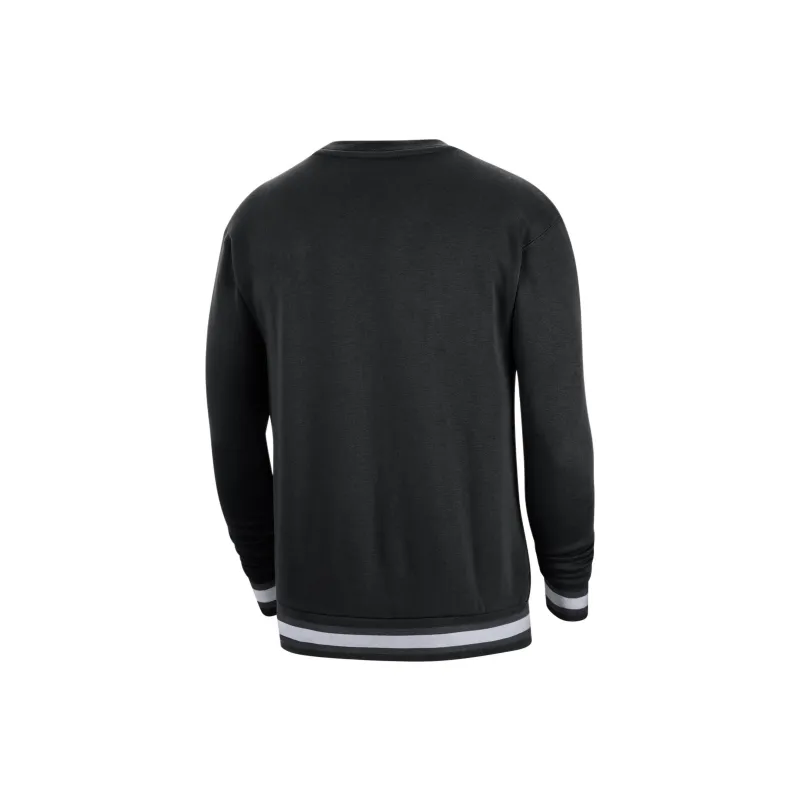 Nike Nba Brooklyn Nets Courtside Fleece Loose Fit Sweatshirt-1