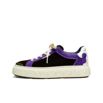 TORY BURCH Ladybug Suede Sneakers