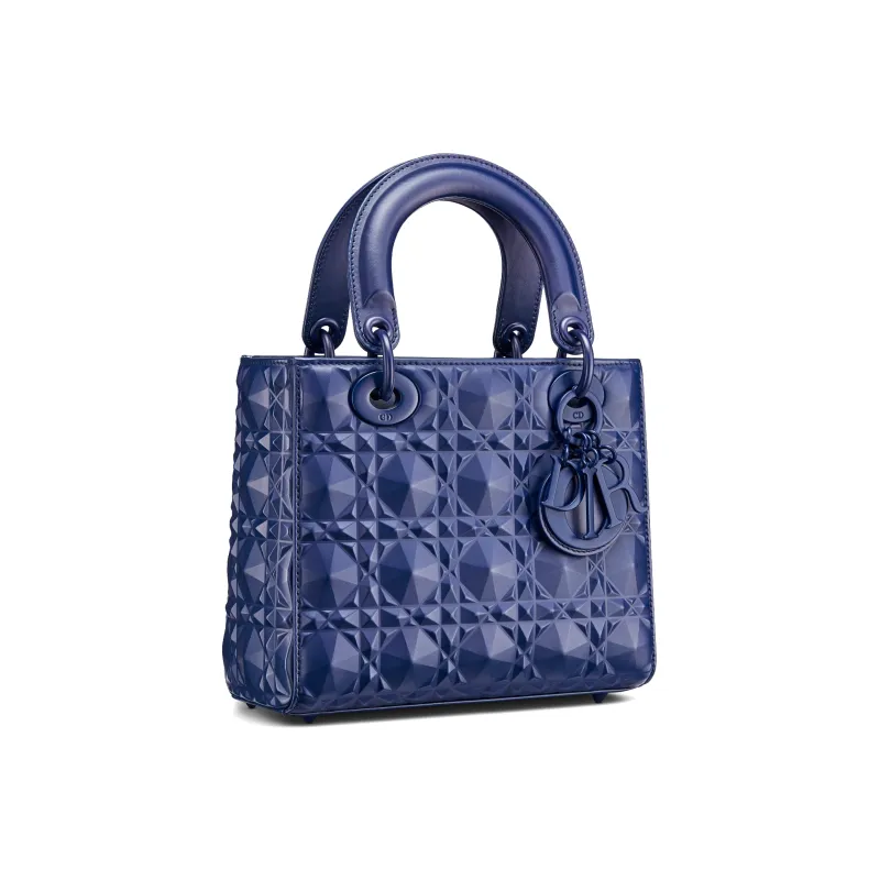 DIOR Lady DiorMy ABCDior Cow Leather Daisie Bag Shoulder Bag Crossbody Bag Handbag Small Size Women's Royal Blue-1