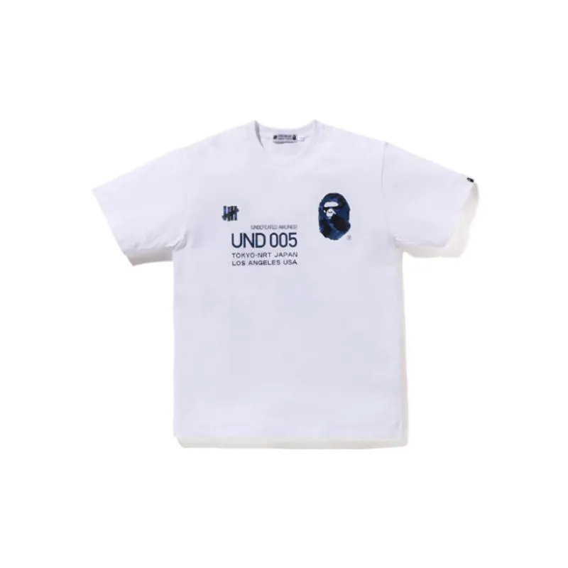 A BATHING APE X UNDEFEATED 005 Tee FW22-2