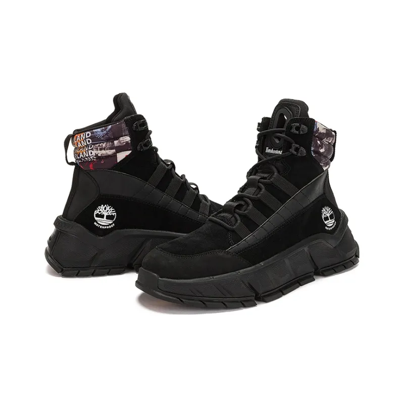 Timberland Turbo Sneaker Boots 'Black Nubuck'-4