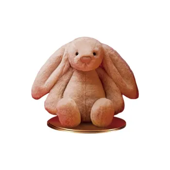 JELLYCAT Bunny Collection Bashful Violet Bunny Beige Dolls Plush Doll 31cm High