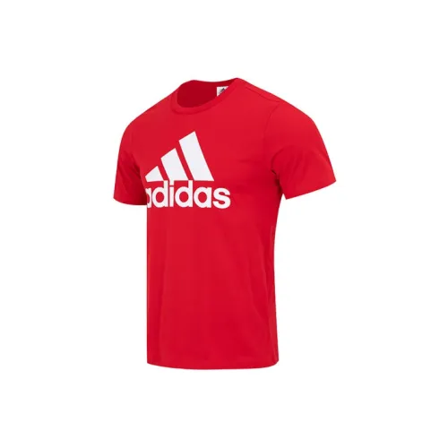 Adidas T-Shirts Men Red