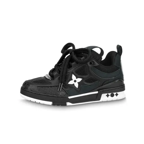 LOUIS VUITTON LV Skate Sneaker Black Black White