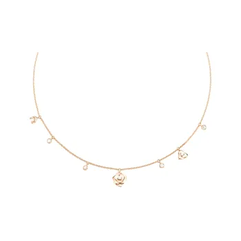 Piaget Rose Necklaces Women's Gold