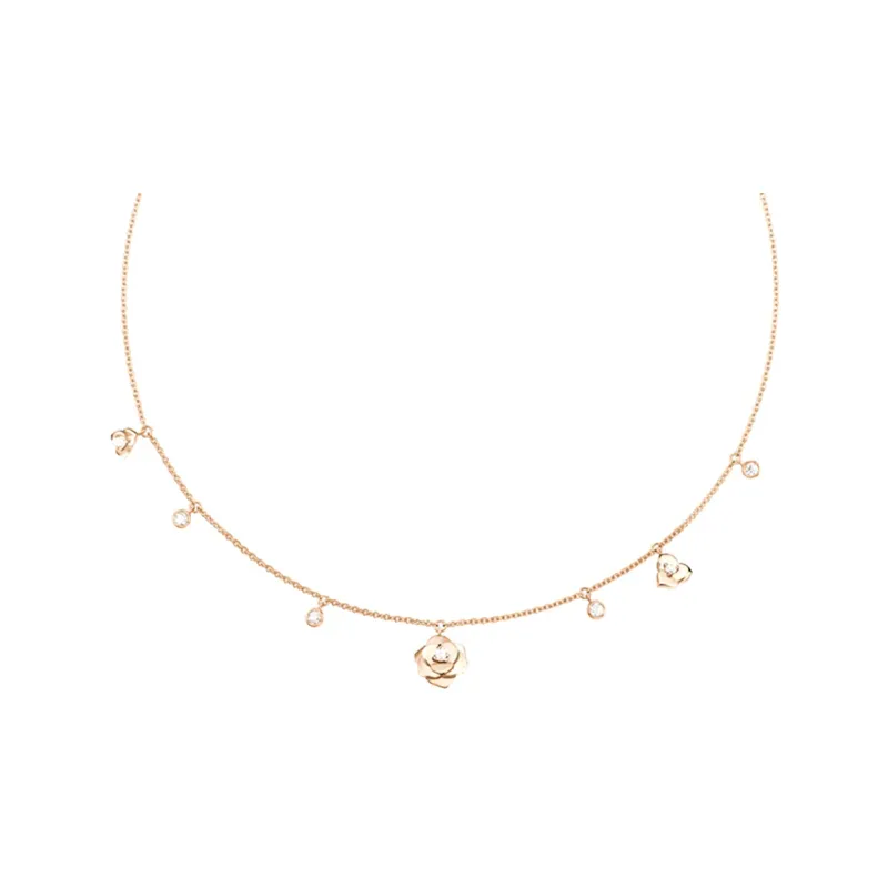 Piaget Rose Necklaces Women's Gold-0