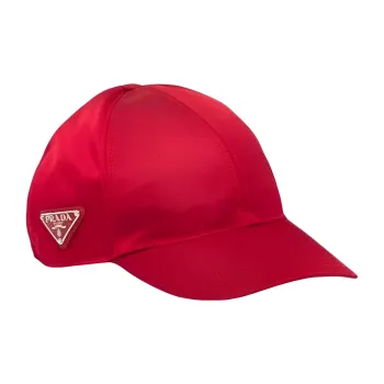 PRADA Re Nylon Logo Cap