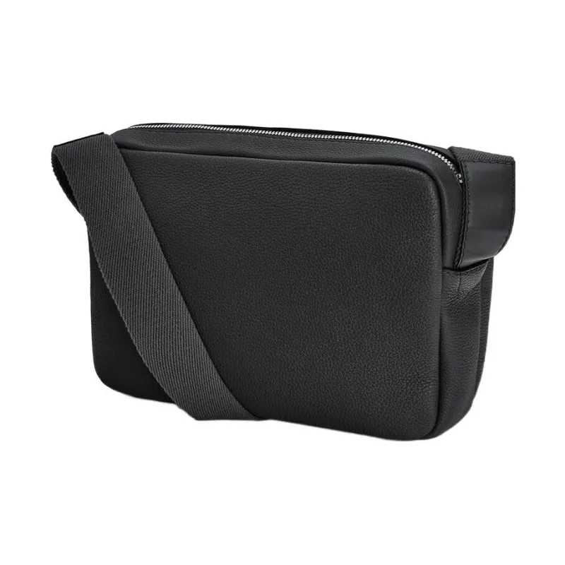 LOEWE Military Messenger Bag In Soft Grained Calfskin Xs Black-2