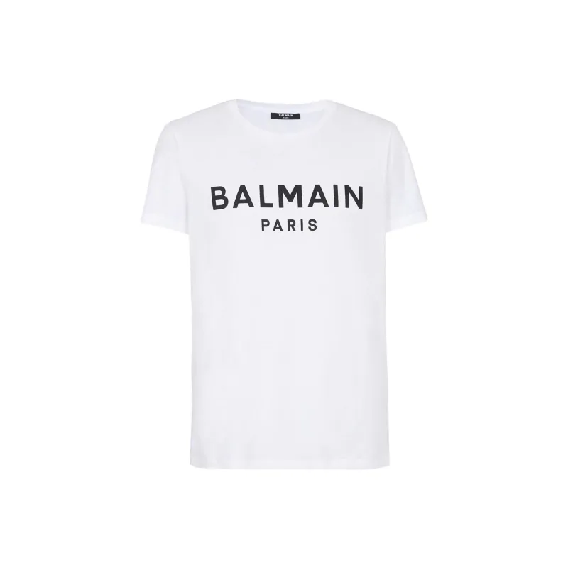 BALMAIN T Shirts Men White-0
