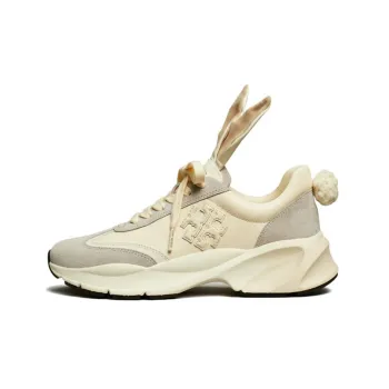 TORY BURCH Low-Top Sports Casual Shoes Women's Beige Year Of The Rabbit Limited