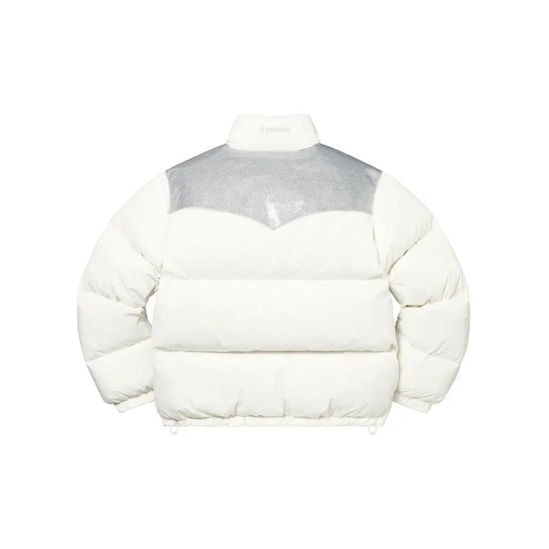 Supreme Glitter Yoke Down Puffer Jacket-1