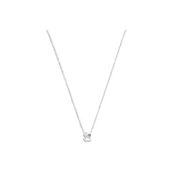 COACH Plexiglass Necklaces Women's Silver