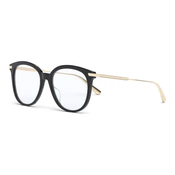 DIOR Plate And Metal Square Optical Glass Unisex