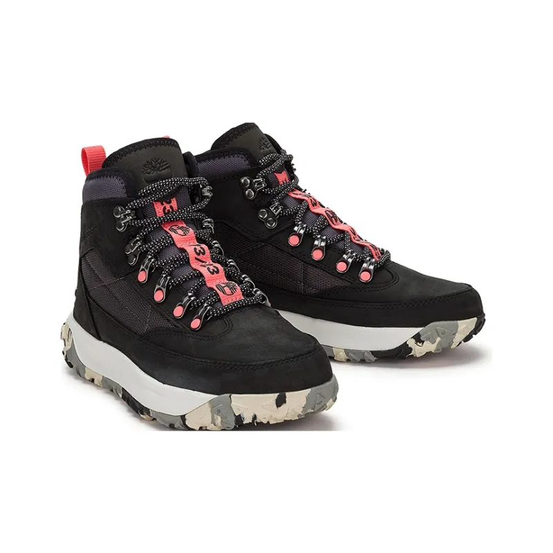 Timberland Greenstride Motion 6 Mid Fabric And Leather Waterproof Hiking Boot 'Black' Women's-3