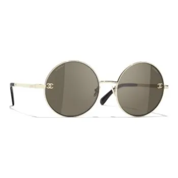 CHANEL Sunglasses Women's Brown