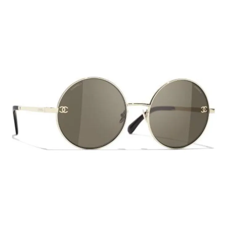 CHANEL Sunglasses Women's Brown-0