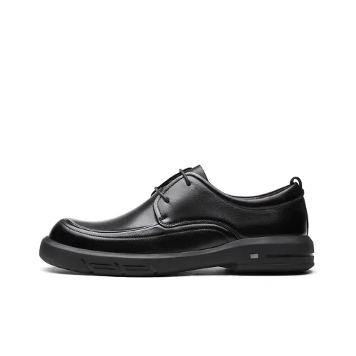 ST&SAT Men's Casual Shoes Men Low-Top Black