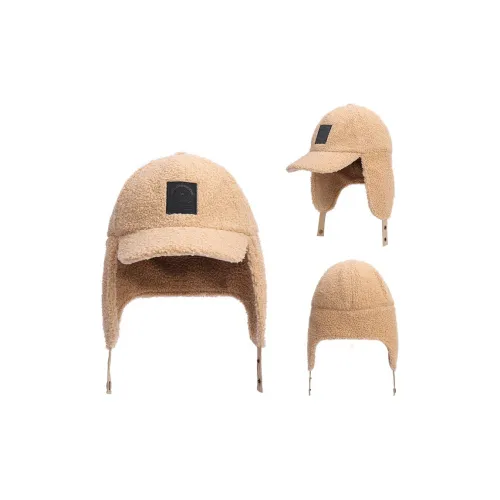 CAMEL Polyester Trapper Hats Unisex