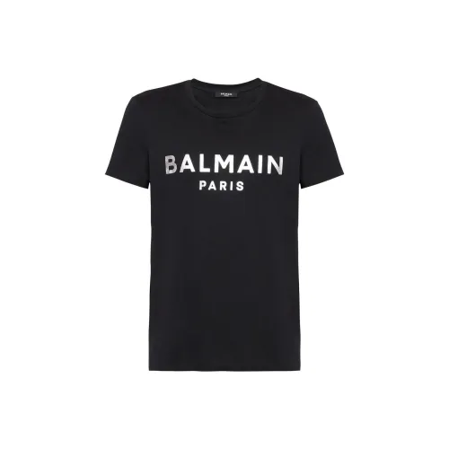 BALMAIN T-Shirts Men Black