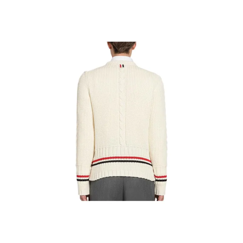 THOM BROWNE Sweaters Men White-1