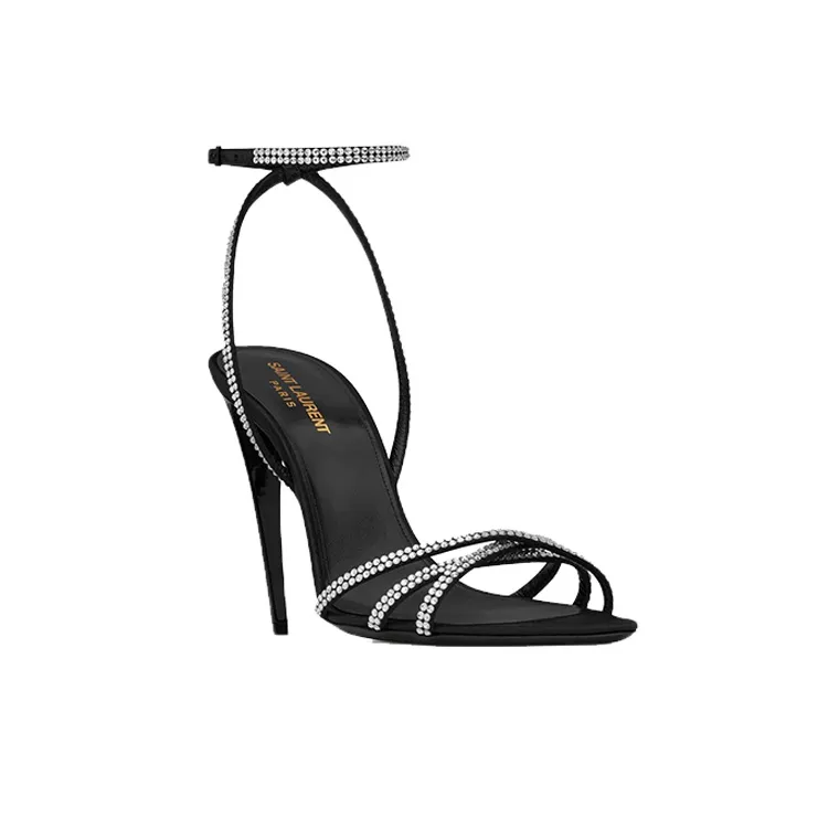 SAINT LAURENT Ava Open Toe Sandals Women's-2