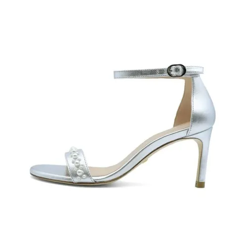 Stuart Weitzman/SW Strap Sandals Women's Silver