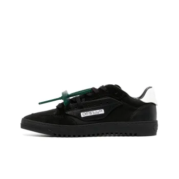 OFF WHITE 5.0 Low Top Sneakers 'Black White'