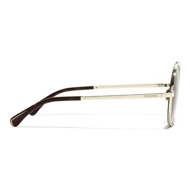 CHANEL Sunglasses Women's Brown-2