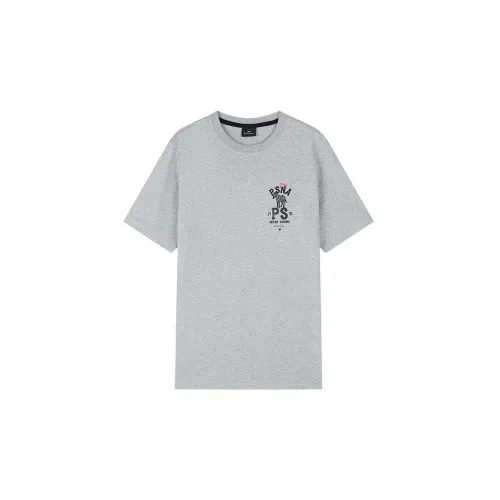 Paul Smith Zebra Logo Series T-Shirts Men Gray