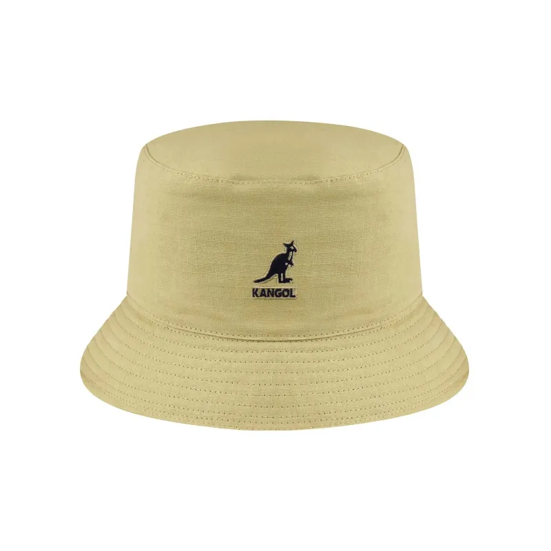 KANGOL Bucket Hats Unisex Khaki-2