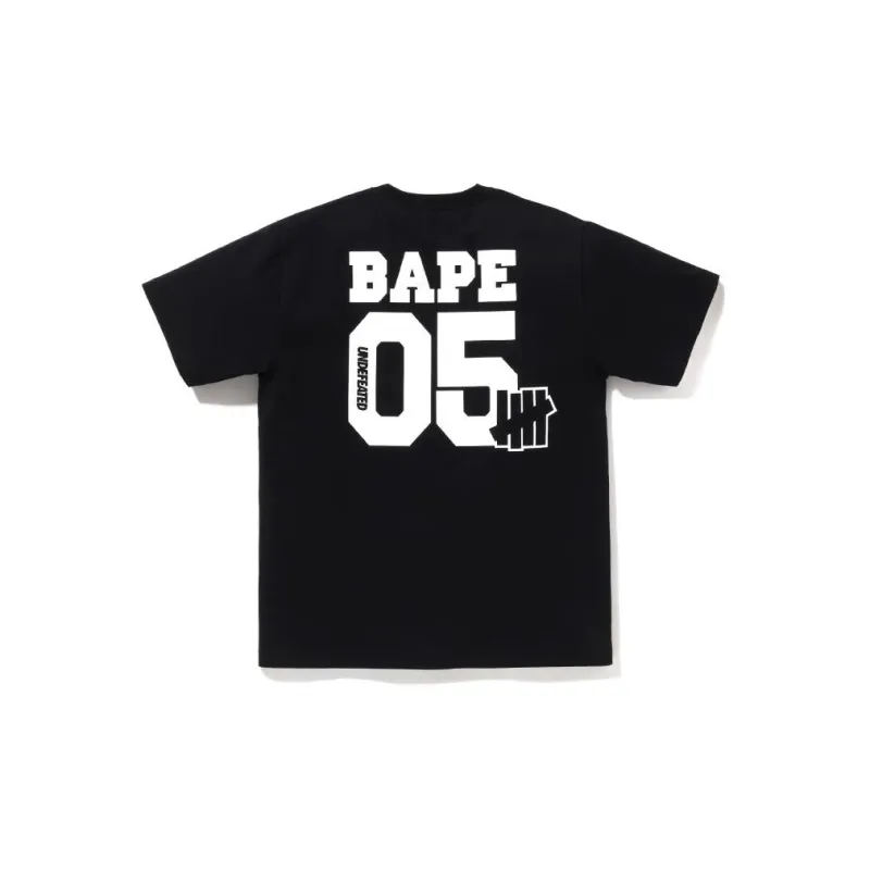 A BATHING APE X UNDEFEATED College Tee FW22-3