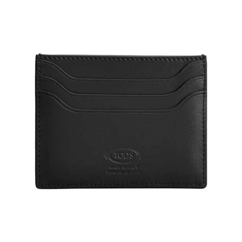 TOD'S Calf Leather Card Holder-1