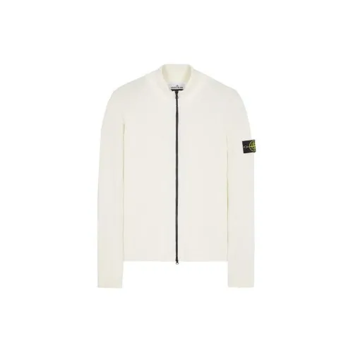 STONE ISLAND Sweaters Men Natural White Color