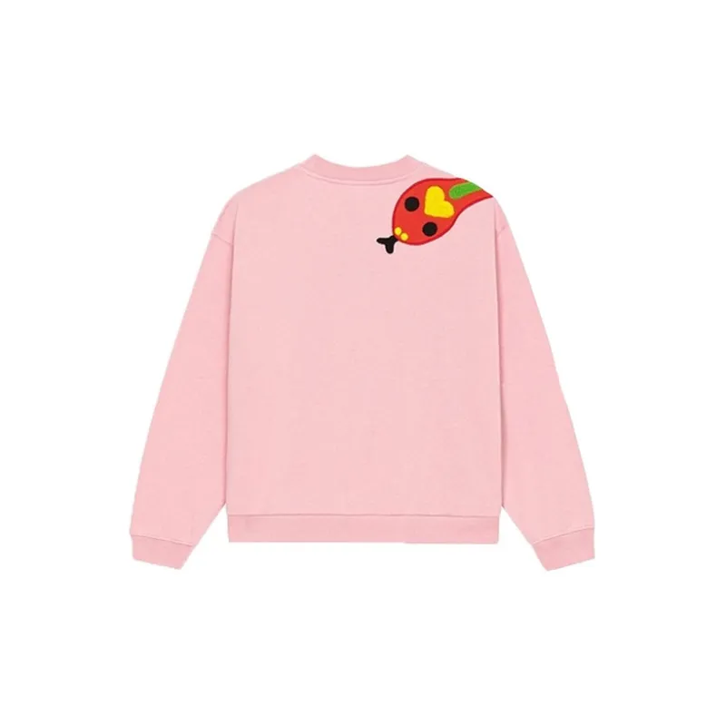 KENZO Motif Embroidered Crewneck Sweatshirt-1