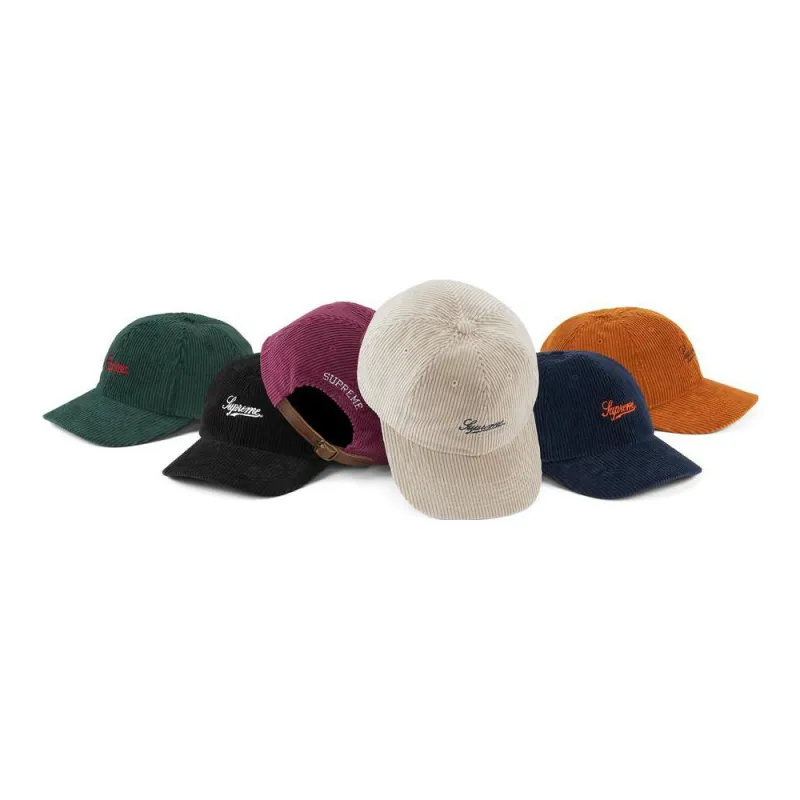 Supreme Script Corduroy 6 Panel-12