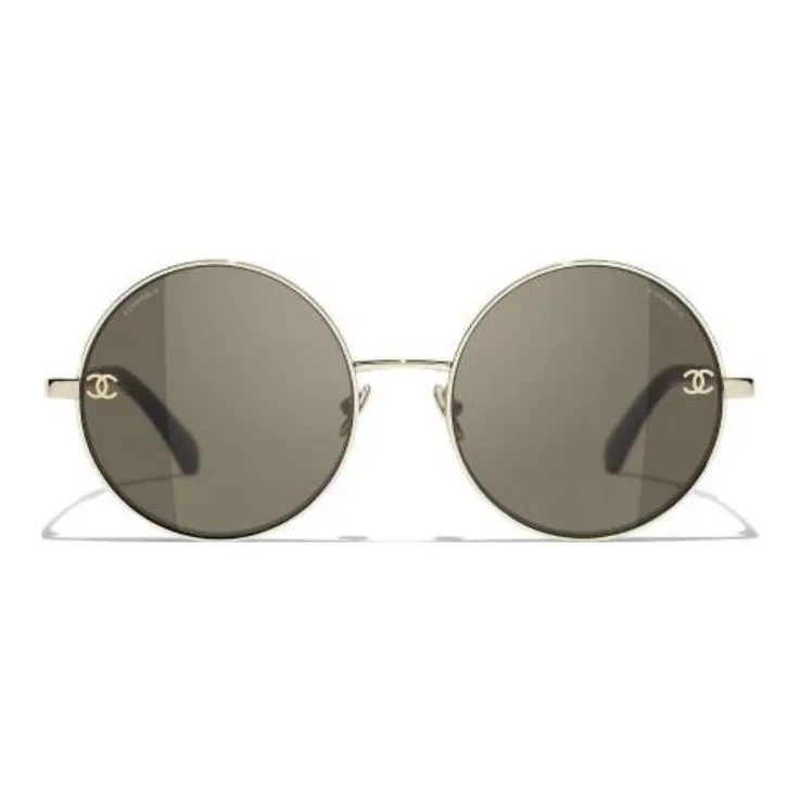 CHANEL Sunglasses Women's Brown-1