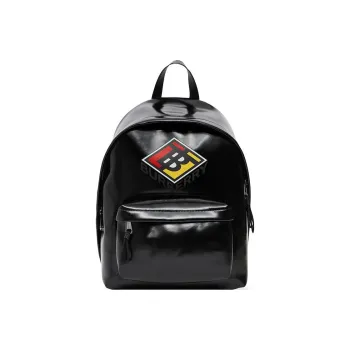 Burberry Logo Print Backpack 'Black'