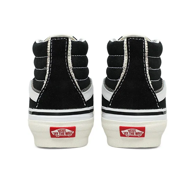 Sk8 Vans Hi 'Reconstruct Black White'-3