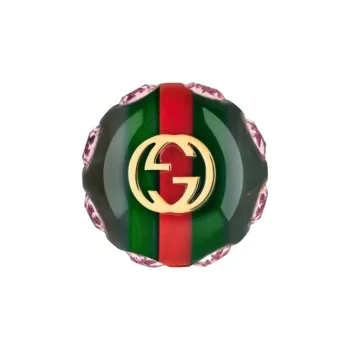 GUCCI Brooches Unisex Green/Red