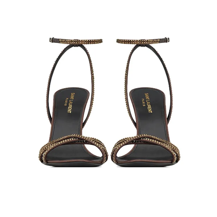 SAINT LAURENT Ava Open Toe Sandals Women's-3