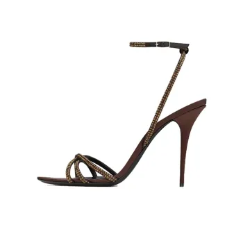SAINT LAURENT Ava Open Toe Sandals Women's