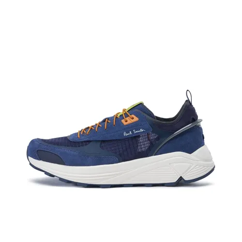 DESCENTE X Paul Smith Collection Casual Shoes Men Low-Top Navy Blue